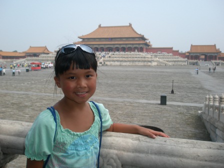 Kasen at the Forbidden City